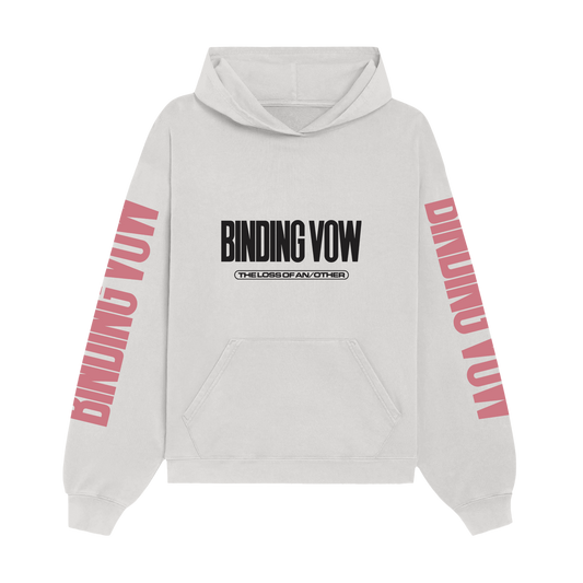 "the loss of an/other" Hoodie (White)