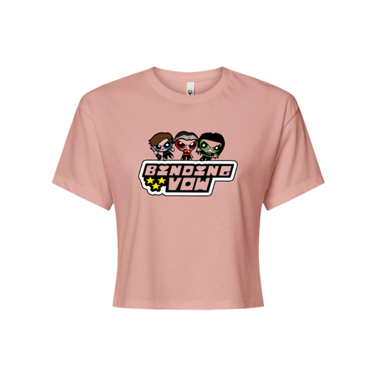 "Vowerpuff Boys" Crop Top